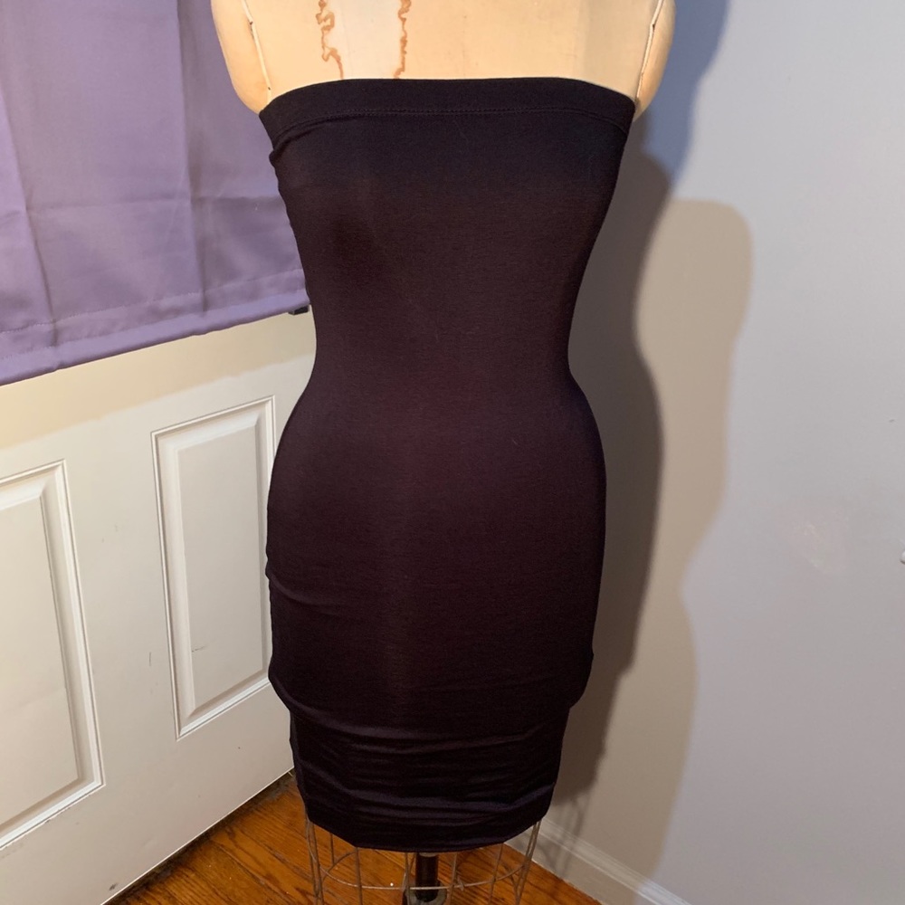 Strapless dress